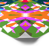 Bright Jolly Kleurrijke Dopamine Decor Wall Poster (Hoek)