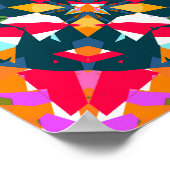 Bright Jolly Kleurrijke Dopamine Decor Wall Poster (Hoek)