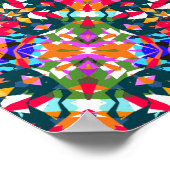 Bright Jolly Kleurrijke Dopamine Decor Wall Poster (Hoek)