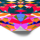 Bright Jolly Kleurrijke Dopamine Decor Wall Poster (Hoek)