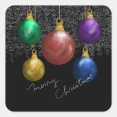 Bright Joy Square Sticker (Voorkant)