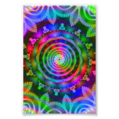 Bright Kaleidoscoop Foto Afdruk (Voorkant)