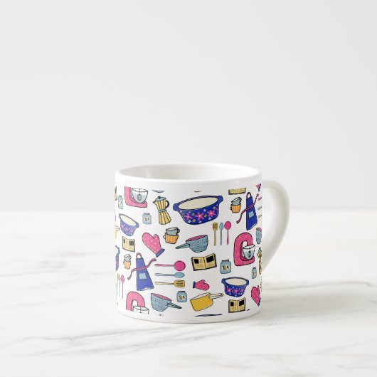 Bright keukengereedschap Cookekzetapparaat Espresso Kop (Voorkant rechts)