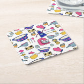 Bright keukengereedschap Cookekzetapparaat Kartonnen Onderzetters (Schuin)