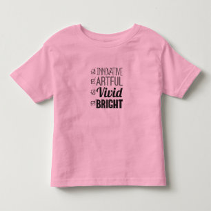 BRIGHT Kinder T-Shirt, checklist Shirts