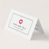 Bright Kiss Lip Product Distributeur Tips & Tricks Visitekaartje (Voorkant)