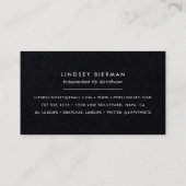 Bright Kiss | Lip Product Distributor Visitekaartje (Achterkant)