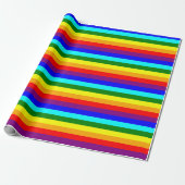 Bright Klassieke regenboog Cadeaupapier (Uitgerold)