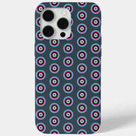 Bright Kleurrijke Cirkels Hoesje voor iPhone 15 Pr
