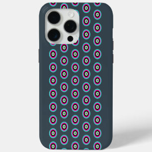 Bright Kleurrijke Cirkels Hoesje voor iPhone 15 Pr