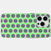 Bright Kleurrijke Cirkels Hoesje voor iPhone 15 Pr (Achterkant (horizontaal))
