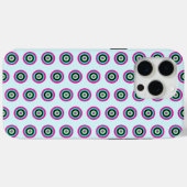 Bright Kleurrijke Cirkels Hoesje voor iPhone 15 Pr (Achterkant (horizontaal))