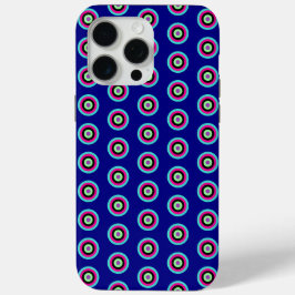 Bright Kleurrijke Cirkels Hoesje voor iPhone 15 Pr