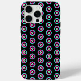 Bright Kleurrijke Cirkels Hoesje voor iPhone 15 Pr
