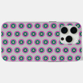 Bright Kleurrijke Cirkels Hoesje voor iPhone 15 Pr (Achterkant (horizontaal))
