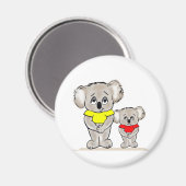 Bright Koalas Magneet (Voorkant / Achterkant)