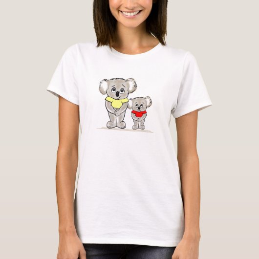 Bright Koalas T-shirt (Voorkant)