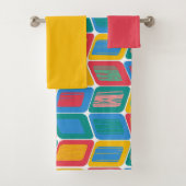 Bright Lean Bath Towel set Bad Handdoek (Insitu)