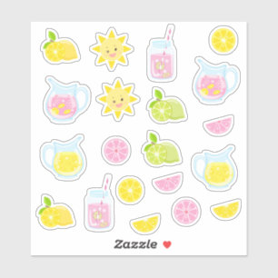 Bright Lemon Delight Sticker