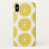 Bright Lemon Slice Pattern iPhone / iPad Case (Achterkant)