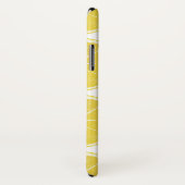 Bright Lemon Slice Pattern iPhone / iPad Case (Achterkant / rechts)