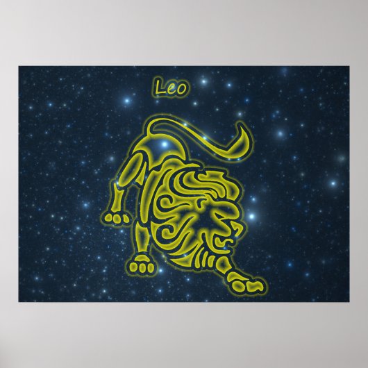 Bright Leo Poster (Voorkant)