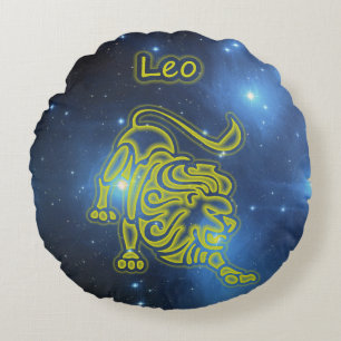Bright Leo Rond Kussen
