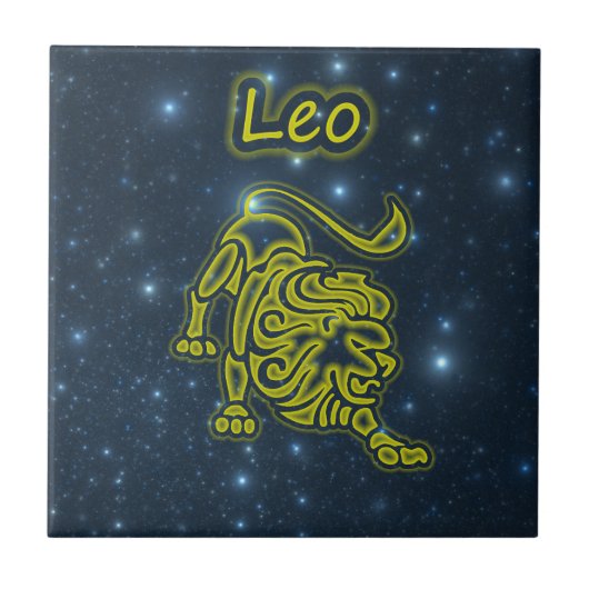 Bright Leo Tegeltje (Voorkant)