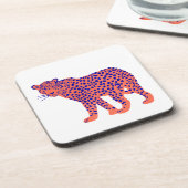 Bright Leopard Bier Onderzetter (Linkerzijde)