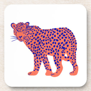 Bright Leopard Bier Onderzetter