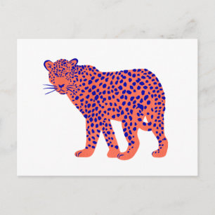 Bright Leopard Briefkaart