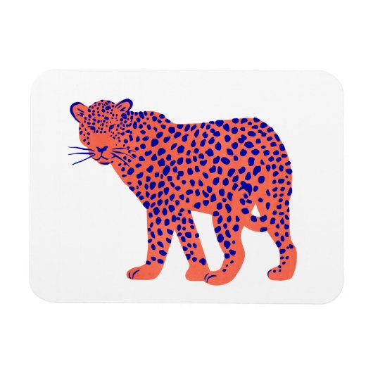 Bright Leopard Magneet (Horizontaal)