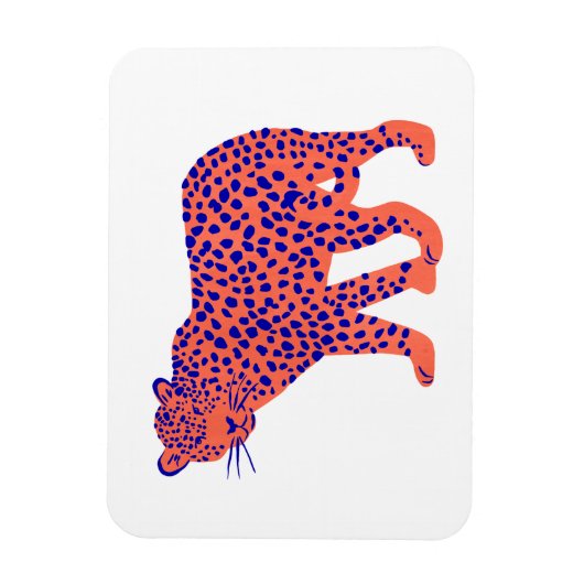 Bright Leopard Magneet (Verticaal)