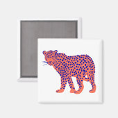 Bright Leopard Magneet (Voorkant / Achterkant)