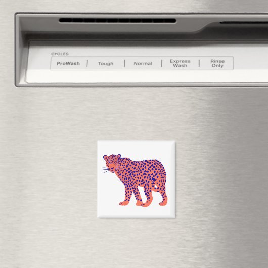 Bright Leopard Magneet (Insitu (Vaatwasser))
