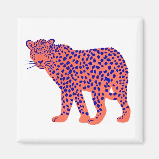 Bright Leopard Magneet (Voorkant)