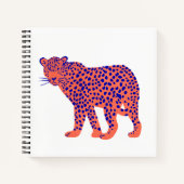 Bright Leopard Notitieboek (Voorkant)
