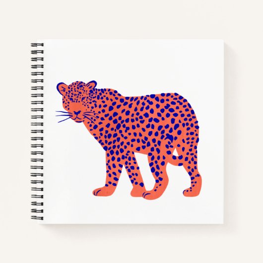 Bright Leopard Notitieboek (Voorkant)