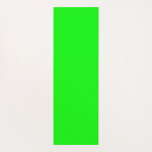 Bright leopard skin monogram name Yoga Mat (Achterkant)