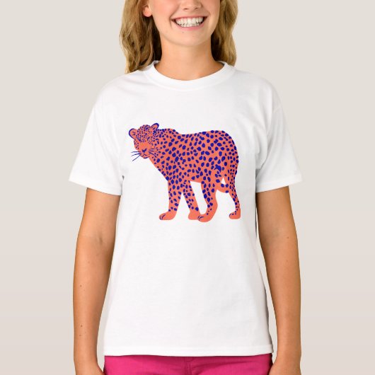 Bright Leopard T-shirt (Voorkant)
