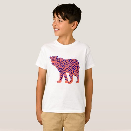 Bright Leopard T-shirt (Voorkant volledig)