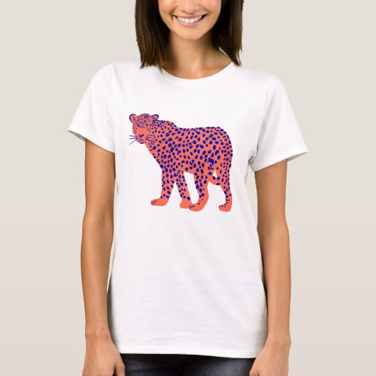 Bright Leopard T-shirt (Voorkant)