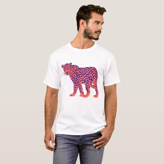 Bright Leopard T-shirt (Voorkant volledig)