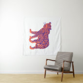 Bright Leopard Wandkleed (In Situ (horizontaal))