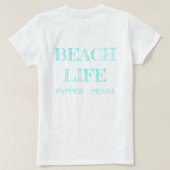 Bright Lighthouse T-shirt (Design achterkant)