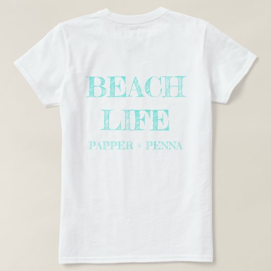 Bright Lighthouse T-shirt (Design achterkant)