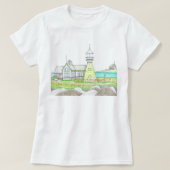 Bright Lighthouse T-shirt (Design voorkant)