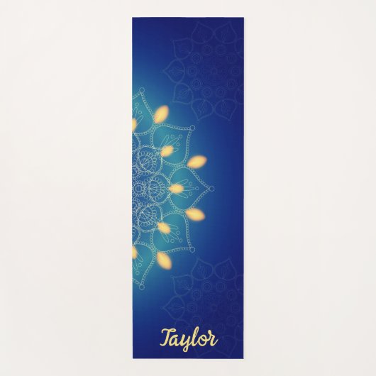 Bright Lights Mandala Yogamat (Voorkant)