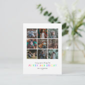 Bright Lights Meerdere foto vakantie Briefkaart (Staand voorkant)