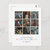 Bright Lights Meerdere foto vakantie Briefkaart (Voorkant / Achterkant)